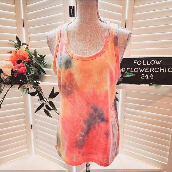 DREW MED TYE DYE EXTRA SOFT TANK SIZE MED - Picture 1 of 7